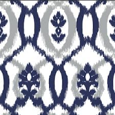 Miniatura 6 de DriftAway Evelyn - Juego de 2 paneles de cortinas térmicas para oscurecer la habitación, con ojales, sin forro, patrón floral Ikat, cada tamaño, 52