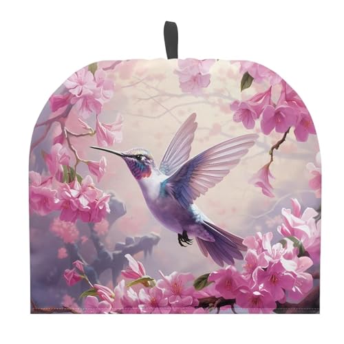 Image of Flower Tea Cozy for Teapot Insulated Hummingbird Tea Cozies Covers for Home Decor Tea Pot Cozy for Keeping Warm Tea Cozies Table Hotel Tea Party Restaurant