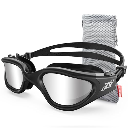 Image of ZIONOR Swim Goggles, Upgraded G1 Polarized Swimming Goggles Anti-Fog for Adult Men Women