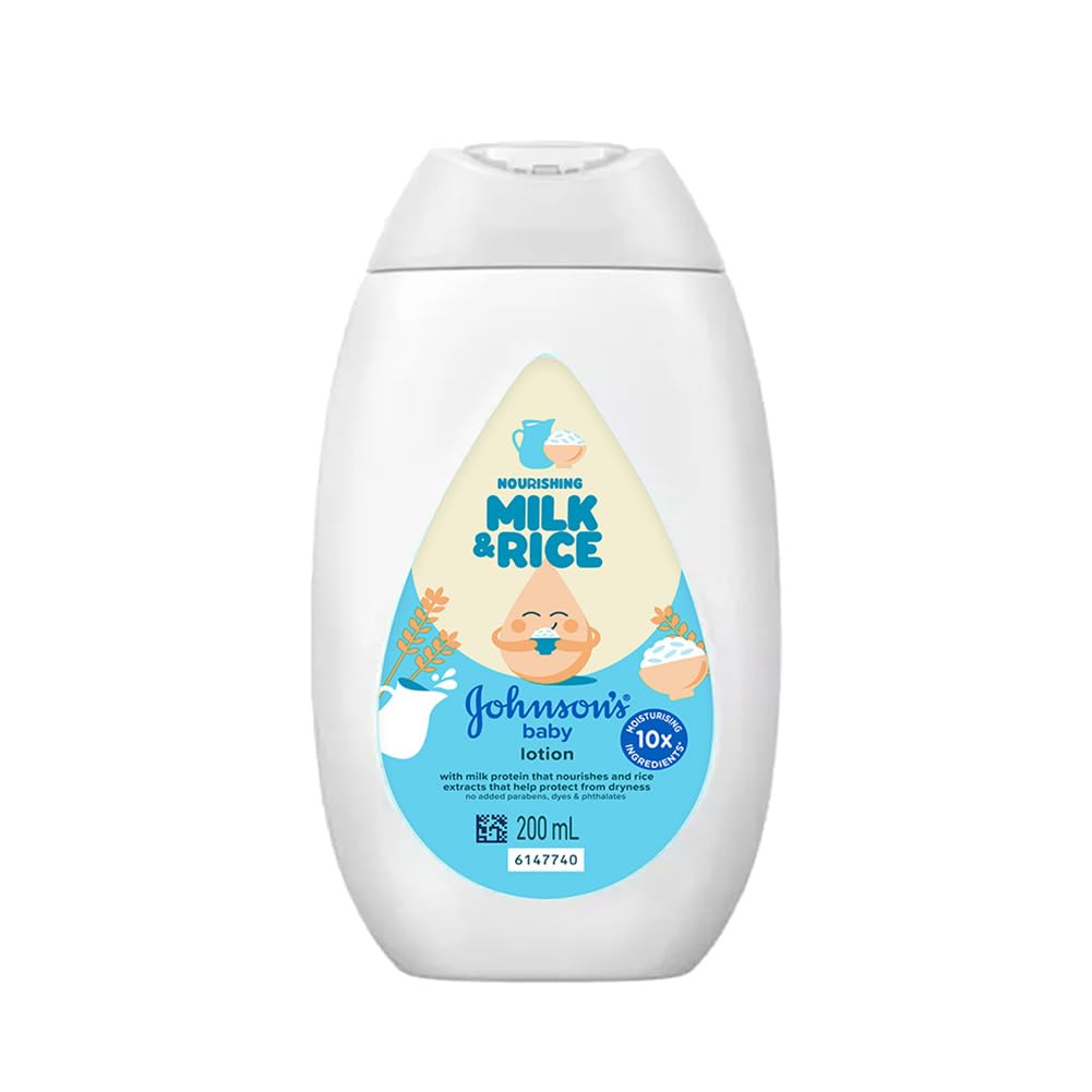 Johnson's Baby Milk and Rice Baby Lotion 200ml-picture-18