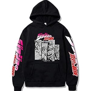 JoJo Bizarre Adventure Hoodie Sweatshirts Mannen Vrouwen Trui Unisex Harajuku Tracksui