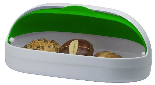 My Home Brotkasten Blau - 36x18x17cm Brotaufbewahrung