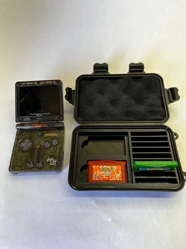 Image of Protective Carrying Case for Gameboy Advance SP Holds 12 games Protection Travel Durable Storage Solution