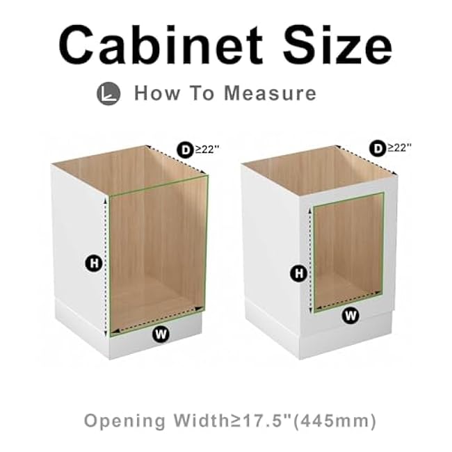2 Tier Pull Out Cabinet Organizer,(17?W x 22 D) Soft Close Slide Out Drawer For Kitchen Base Cabinet, Individual Pull Out Shelf, Roll Out Pantry Organization, 22 Inch Deep