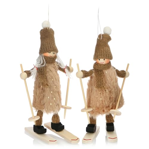 com-four® Premium Weihnachts-Figur für die Weihnachtsdeko,...