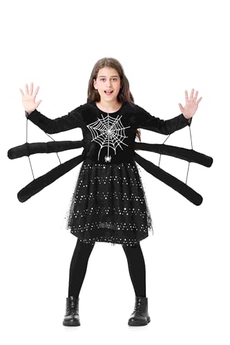 Disfraz infantil de Spider para Halloween L 8-10 años