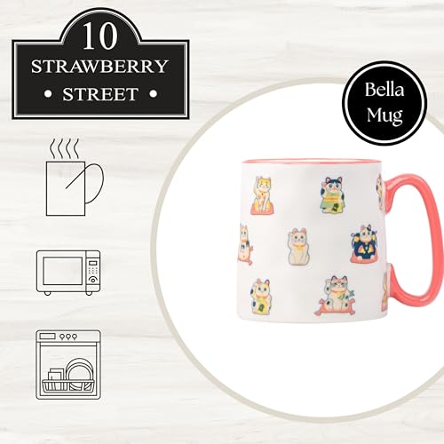 Set de 4 tazas Bella Maneki Neko 18 oz miniatura 6