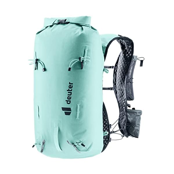 Deuter-Vertrail-16L-Alpine-Backpack-I-Waterproof-Lightweight-Hiking-Mountaineering-Pack-Glacier-Graphite Deuter Vertrail 16L Alpine Backpack I Waterproof, Lightweight Hiking & Mountaineering Pack - Glacier-Graphite