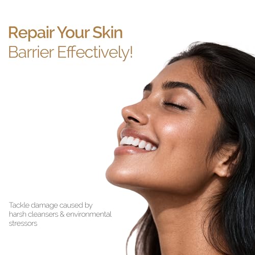 Image of Personal Touch Skin Dam Korean Moisturizer Cream for Dry Skin | Ceramide 3 Barrier Repair Cream with Oat, Centella & Shea Butter | 72H Hydration | 50g