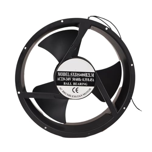 Ventilateur 25 cm 220V CA pour refroidissement de boîtier industriel