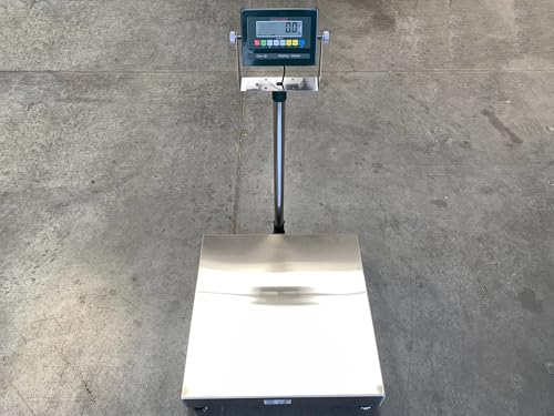 Báscula de piso BenchTek 18x18 pulgadas 400 lb NTEP miniatura 1