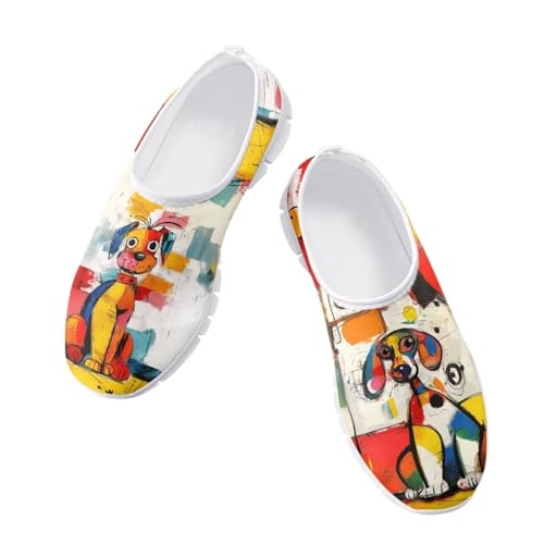 Image of Jeiento Cute Dog Women's Casual Slip On Shoes Loafers Sneakers for Women