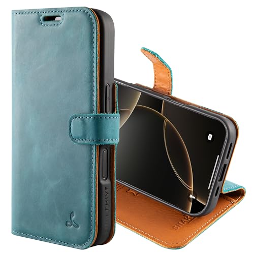 Etui iPhone 16 Snakehive Anti Choc avec Porte Cartes et Housse Aimantée Support
