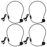 Installation simple : les casques filaires sont dotés d’un connecteur de 5 mm, se branchant facilement à l’entrée microphone de votre ordinateur ou à un amplificateur portable, et sont prêts à l’emploi. microphone pour ordinateur, casque-micro pour la prise de parole en public