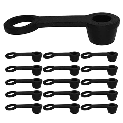 SEWOART 50 Piezas Tapones Protectores para Tornillos de Purga de Frenos Cubiertas de Goma Resistentes Altas Temperaturas para Moto y Coche Accesorios de Recambio Aplicables para Taller de
