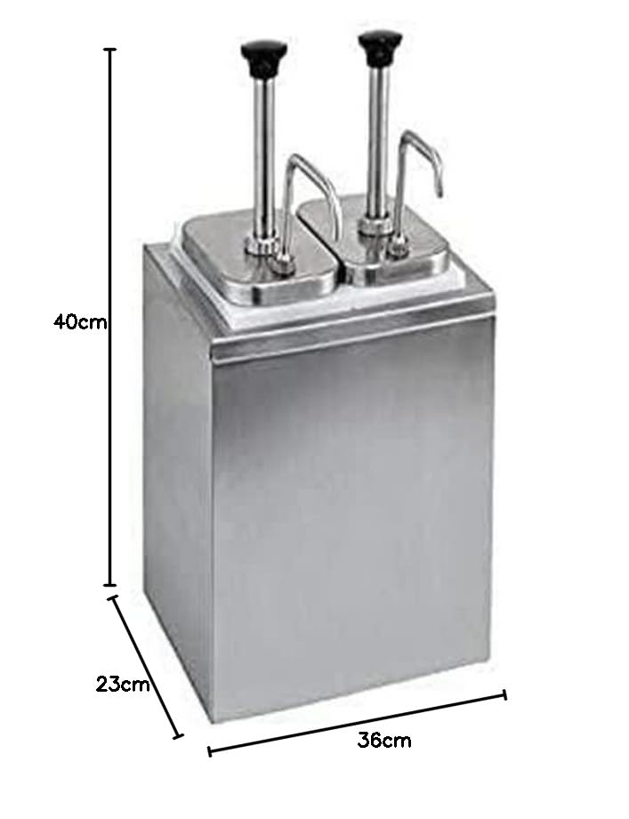 Distributeur à condiments en acier inoxydable pour simplifier le service - 6