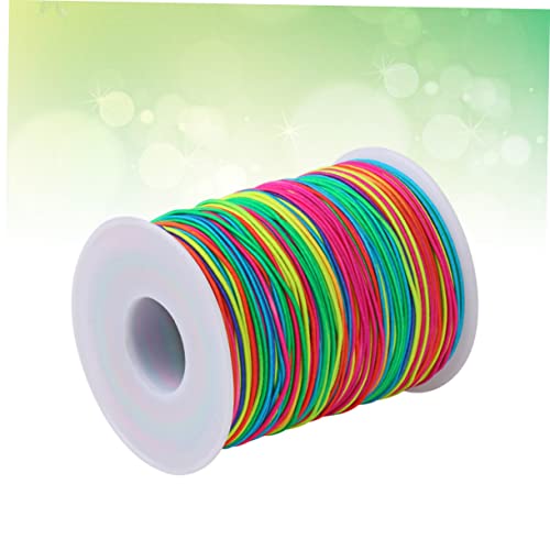 Cordón elástico para manualidades y pulseras en casa con este pack de dos rollos 4