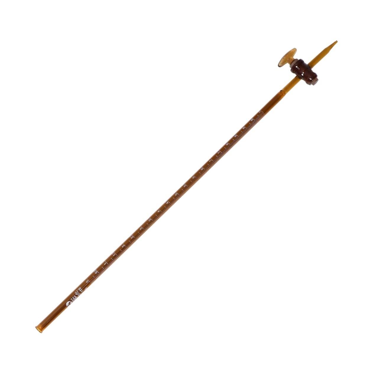 Burette in vetro, Pipetta da laboratorio in vetro borosilicato con buretta acida 10-50 ml for esperimenti(50ml)