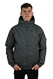 Cleptomanicx Polarzipper Hemp Heather Dark Gray Winter Jacke