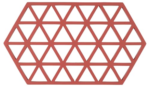 Zone Denmark Triangles Topfuntersetzer, Hitzebeständig bis 250 °C, Silikon Untersetzer, Dekorative Untersetzer für Töpfe und Pfannen… – Ansicht 1