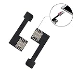 GVKVGIH Dual SIM Card Nano SD Adapter(2 Pcs) for Samsung Huawei Xiaomi Lenovo,Ultra-Slim 2-in-1 SIM Extender for Android Smartphone (Nano to Nano)
