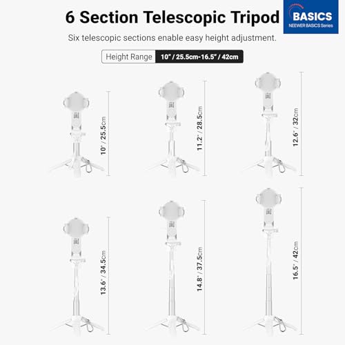 Trípode para Evitar Caídas de Móvil Soporte Magnético NEEWER PA985 Blanco 2
