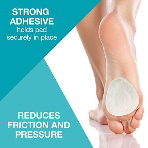 Steins Skived Adhesive Felt Metatarsal Pad, Forefoot Pain Pads, Ball of Foot Cushion, Morton's
