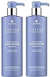 Alterna Caviar Anti-Aging Restructuring Bond Repair Shampoo and Conditioner Set, 16.5-Ounce (2-Pack)