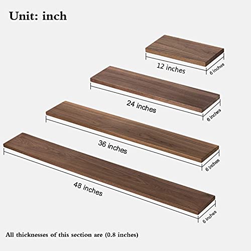 Planche plan d'affichage en bois kuroki pine pour combler les murs vides - 3