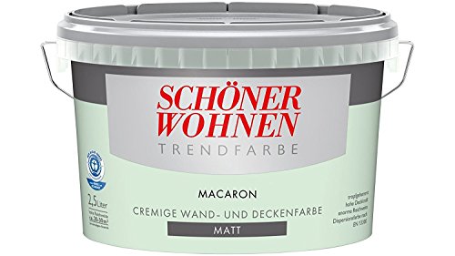 Schöner Wohnen FARBE Trendfarbe »macaron«, matt 2.5 l, 10,80€/Liter