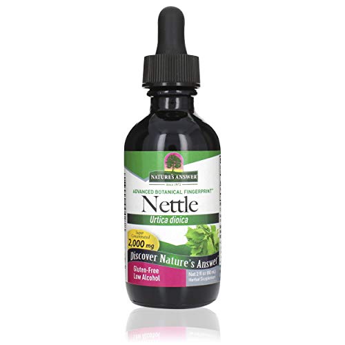 Nature's Answer Nettle Leaf With Organic Alcohol, 2-Fluid Ounces | Herbal Supplement | Promotes Immune Heath | Non-Gmo, Kosher, Gluten-Free #TOP29
