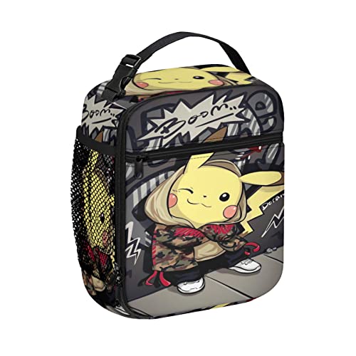 Auewiuny Lunch Box Kids,Insulated Soft Lunch Bag For Boys Girls Reusable Lunc Tote Bag For Kids With Water Bottle Holder For Office Work Out Travel Tirp #TOP23