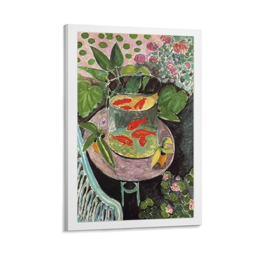 アンリ・マティス ポスター 1 キャンバス 芸術 壁アート 画像 印刷 現代 寝室 装飾 ホームワーク12x18inch(30x45cm)