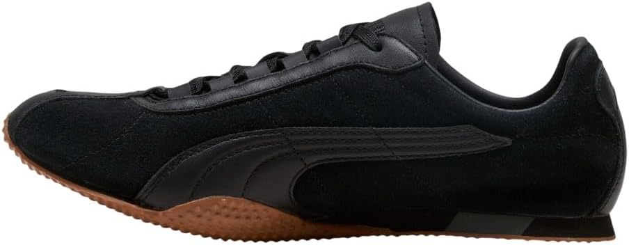PUMA Womens H-Street Premium Lace Up Sneakers Shoes Casual - Black - Image 3