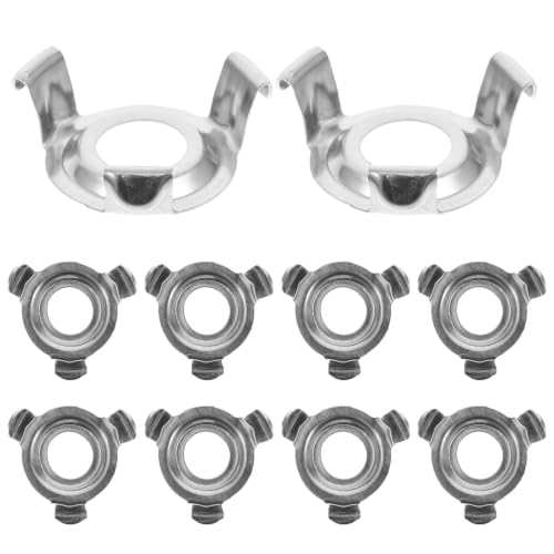 10 piezas de soporte de válvula para olla de presión, repuesto para olla eléctrica, piezas de acero inoxidable, fácil instalación y amplia compatibilidad miniatura 1