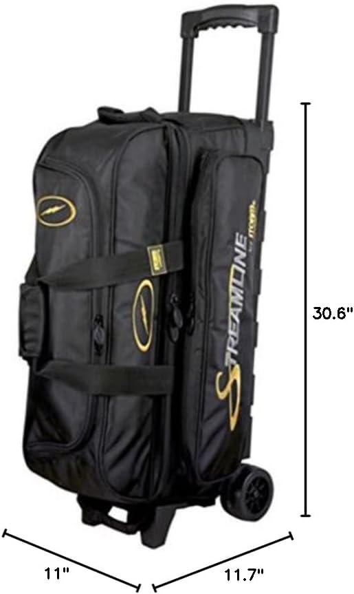 Miniatura 2 de Storm Streamline 3 Ball Roller Bowling Bag Negro