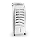 TROTEC Climatizador Portátil Frío PAE 25 / Ventilador de Torre / 3 en 1: Refrigeración, Ventilación y Humidificación / 65 W incluido el Cable alargador de PVC 5 m / 230 V / 1,5 mm²