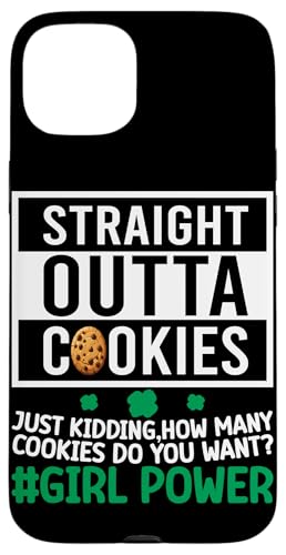 Straight Outta Cookie Just Kidding How Many Cookie Do You �X�}�z�P�[�X iPhone 15 Plus �p