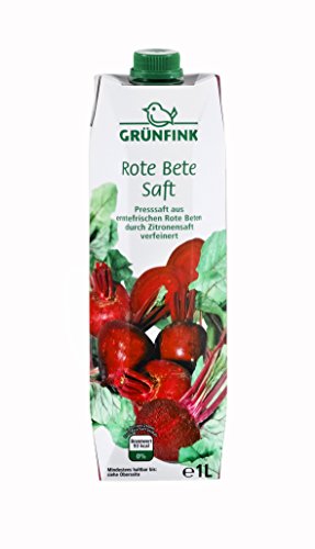Grünfink rote Bete Saft, 8er Pack (8 x 1 l)