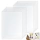 10 Stück Acrylglas Platte A4,1mm Dicke A4 Klare Acrylplatten, 29,7 x 21CM Transparente Acrylplatte,für Househld Dekoration, Display, Bilderrahmen, Malerei, Schilder, Handwerk