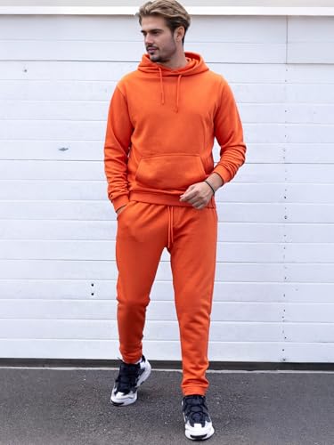 Sweat Suits Men Jogging Tracksuits 2 Piece Set Casual Athletic Hoodie And Sweatpants Outfits2
