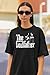 American Classics Godfather The Movie Distress Copy Adult T-Shirt Tee Black