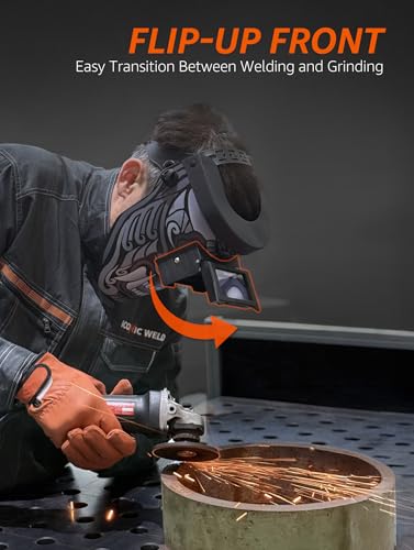 ICONIC WELD Flip-Up Lens