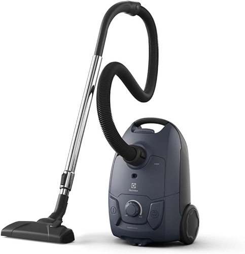 Electrolux Aspirador de pó com saco descartável filtro HEPA 1800W suporte acessorios interno controle de sucção ajuste de potência silencioso EQP40 220v