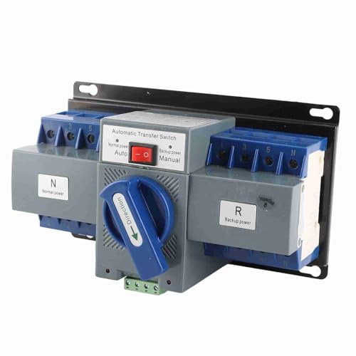 Commutateur de transfert automatique pour maison autonome et secours électrique 63A 4P - 6
