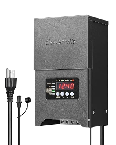 DEWENWILS 300W Low Voltage Landscape Transformer, 120V to 12V/15VAC Landscape Lighting Transformer...