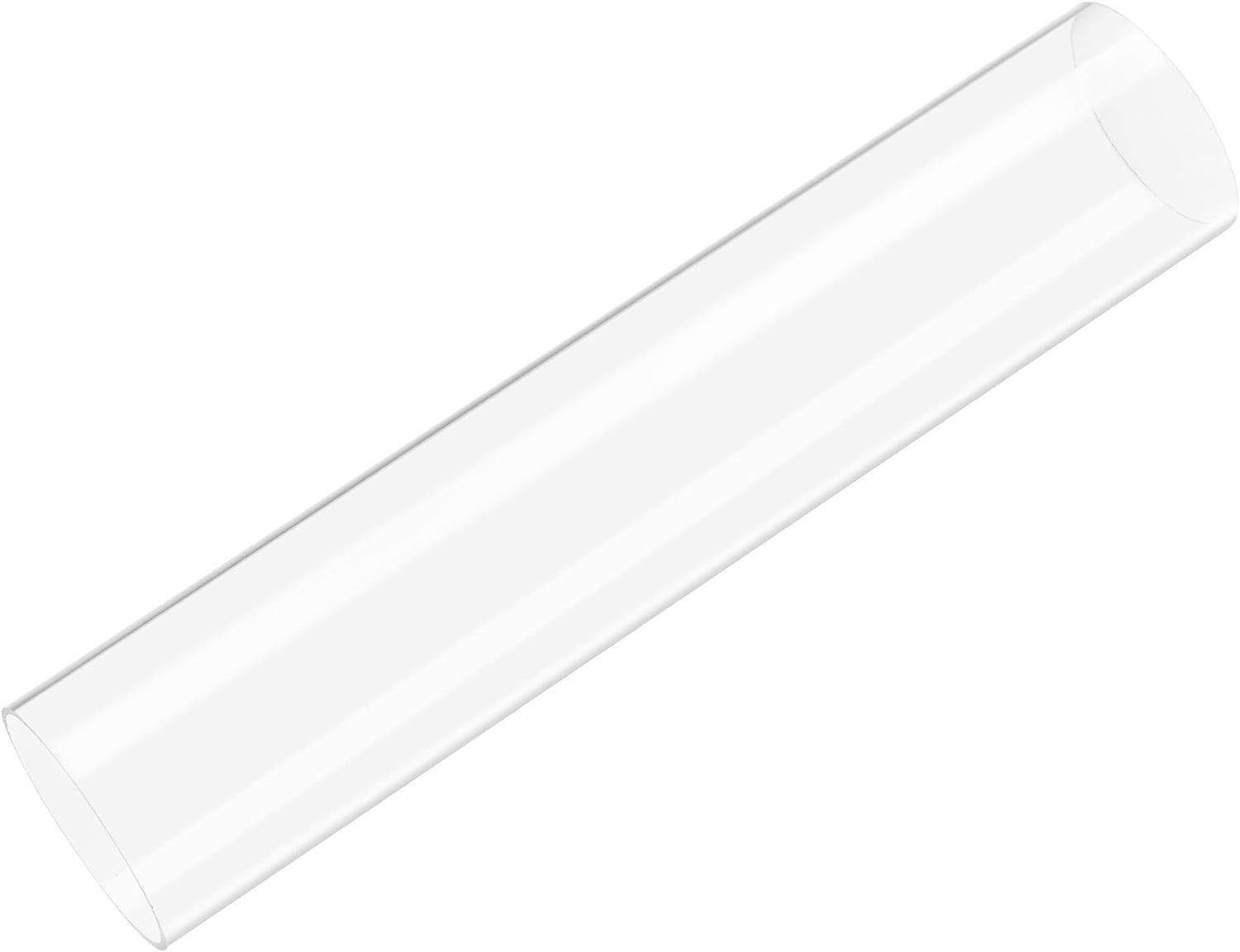 Boxonly Acrylic Pipe Clear Rigid Round Tube for DIY Crafts Lamps Aquarium Fish Tank Architectural Lighting Models Plumbing Hollow Round Bar Rod 61mm ID 65mm OD 305mm Length 1pcs