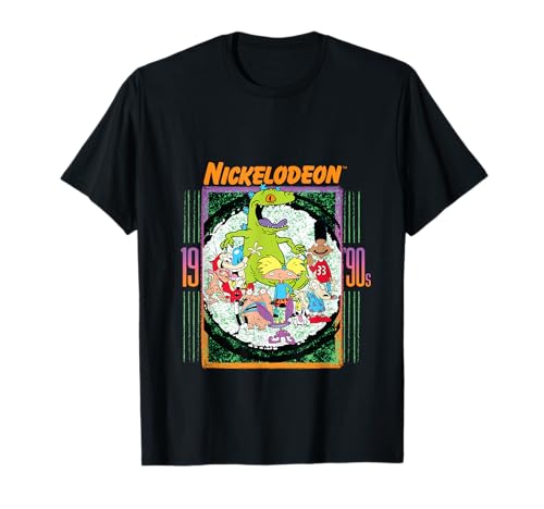 T-Shirt Nickelodeon Characters 1990s le cadeau d'anniversaire parfait pour trentenaires