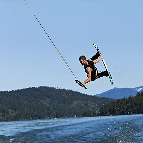 MUMUBOAT Dyneema Wakeboard Rope 75ft, No Stretch Wakeboard Rope and Handle Water Ski Rope for Watersports, 4 Sections Floating Wakeboard Tow Rope for Kneeboarding and Wakesurfing - Image 8