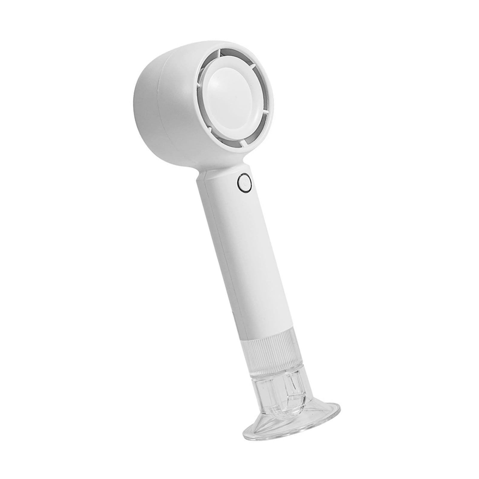 Uqezagpa Rechargeable Handheld Fan with Hook Practical Desktop Fan Pocket Sized Cooling Device with Adjustable Speeds Handheld Cooling